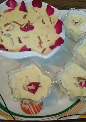 A picture of Sabudana Kheer.