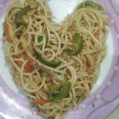 A picture of Chicken noodles.