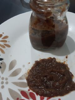 Una foto de Mermelada de manzana con pasas