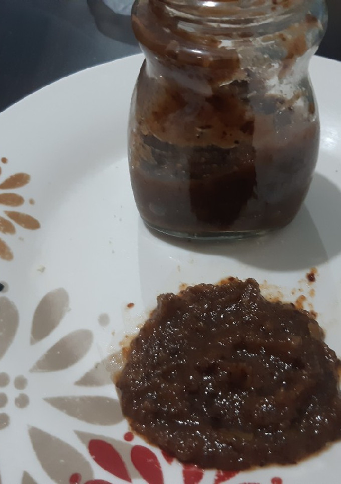 Una foto de Mermelada de manzana con pasas