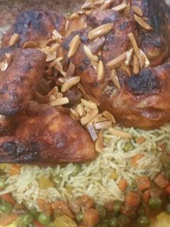 صورة لوصفة اوزي بالدجاج