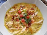 Gambar soto ayam santan