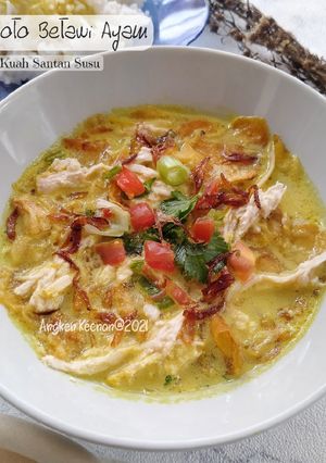Foto resep Soto Betawi Ayam (Kuah Santan Susu lezat)