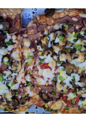 عکسی از دستور پیتزامخصوص خونگی👩🍳🍕