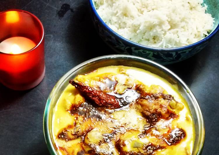Recipe of Speedy Punjabi Pakora Curry with Boiled rice