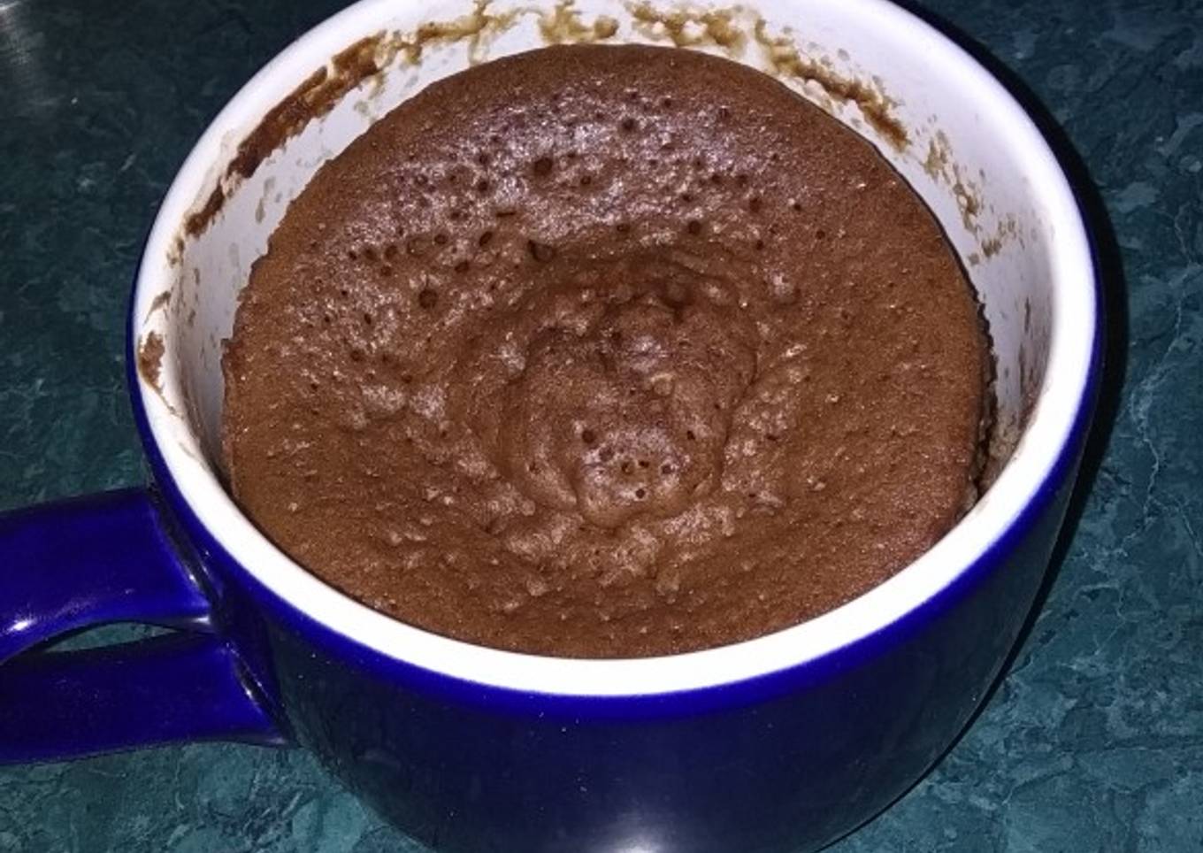 Chocolate bread in a cup (a cup of chocolate)