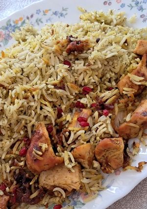 عکسی از دستور پلو مخلوط