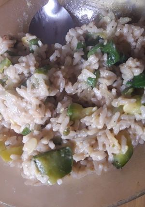Una foto de Arroz con zapallito