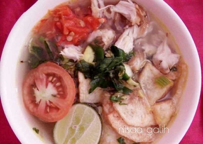 Cara Buat Soto Ayam Bening Solo, Maknyuss