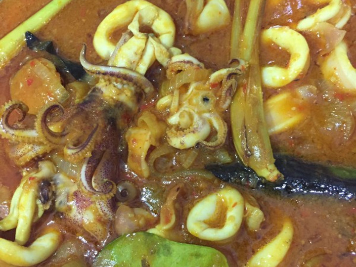 Resep Cumi Saus Padang, Lezat Sekali