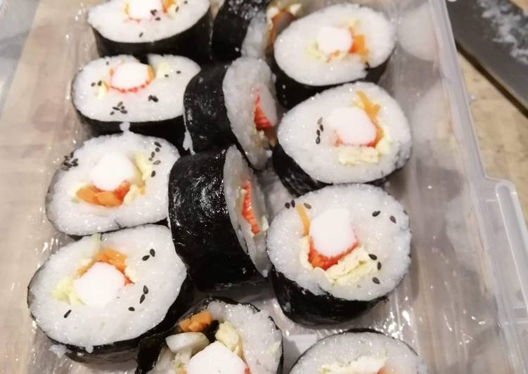 Step-by-Step Guide to Prepare Super Quick Homemade My version of Sushi Roll