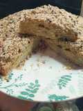 Torta de manzana con crumble