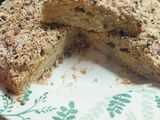 Torta de manzana con crumble