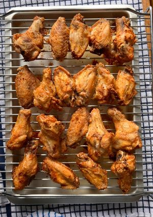 Foto resep Crispy Chicken Wings No Saos, No Kecap, Oven (Gluten Free)