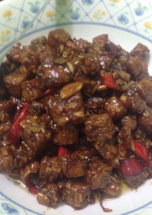 Foto resep Sambel goreng tempe