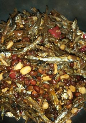 Foto resep Balado teri pedas manis