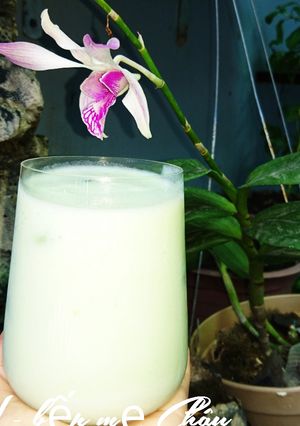 Hình của món Sinh tố dưa gang.