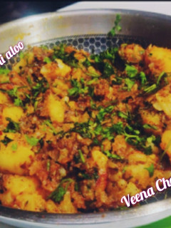 कसूरी मेथी आलू की सब्जी (kasuri methi aloo ki sabzi recipe in Hindi) रेसिपी मुख्य फोटो