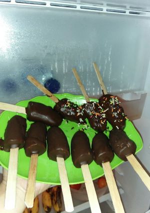 Foto resep Ice pisang coklat