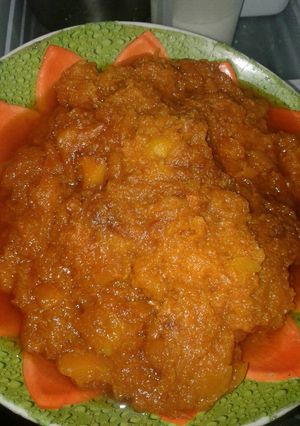 Una foto de Dulce de calabaza