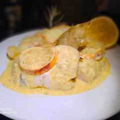 Una foto de Bacalao con Salsa Holandesa al Eneldo en Olla GM con Cabezal de Horno