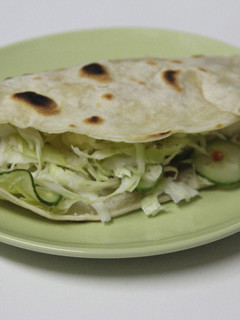 Una foto de Wraps con Vegetales