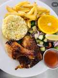 "Frango assado à Moda da Guia"