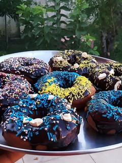 கோதுமை டோனட்(Wheat donut recipe in tamil) செய்முறை முக்கிய புகைப்படம்