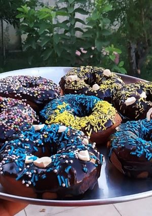 கோதுமை டோனட்(Wheat donut recipe in tamil) செய்முறை முக்கிய புகைப்படம்