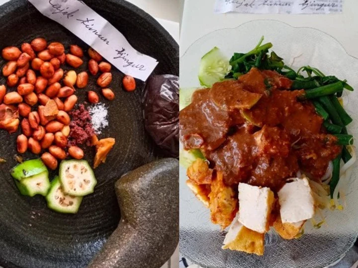 Cara Gampang Membuat Resep  Rujak timun tjingur (cingur) Mertua yang Sempurna, Enak