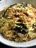 Cabbage & Nori Salad with Gochujang Mayo Dressing