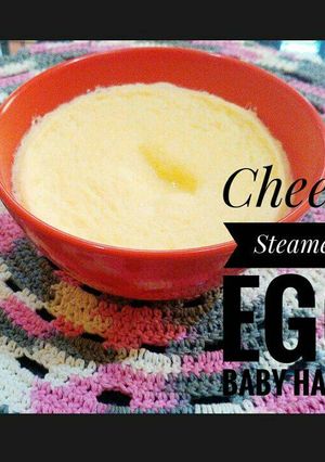 Foto resep Cheesy Steamed Egg