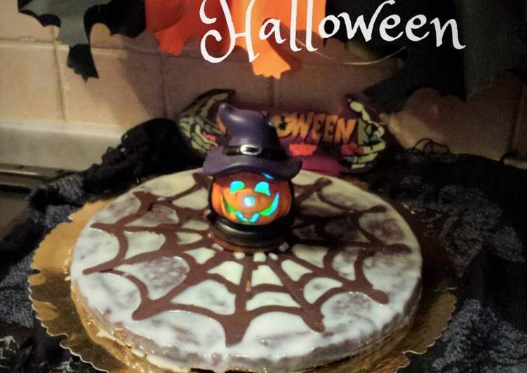 Crostata ragnatela Halloween