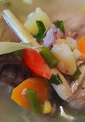 Foto resep Sup tulangan ayam