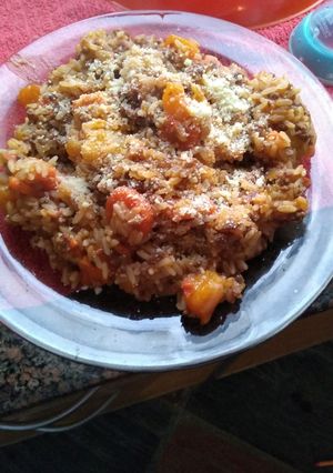 Una foto de Guiso de arroz