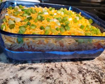 The New Way Prepare Recipe 7 Layer Bean Dip Very Delicious