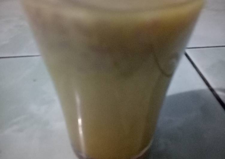 Es cendol secang susu