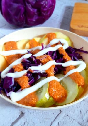 Foto resep Salad Saus Kacang