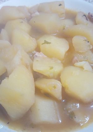 Una foto de Estofado de pulpo