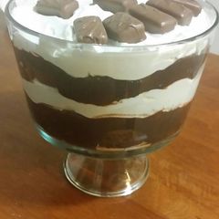 A picture of Layered Miracle Dessert.