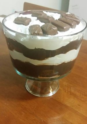 A picture of Layered Miracle Dessert.