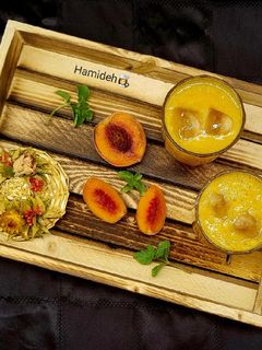 عکسی از دستور شربت هلو🍑