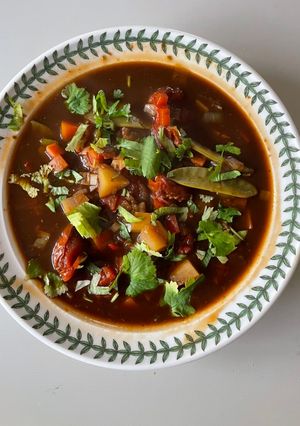A picture of Use-up Not Exactly Mexican Soup.
