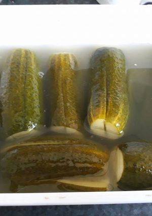 Hamis "kovászos" uborka recept fotója