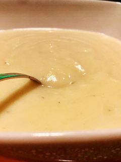Una foto de Puré de patata y tupinambos