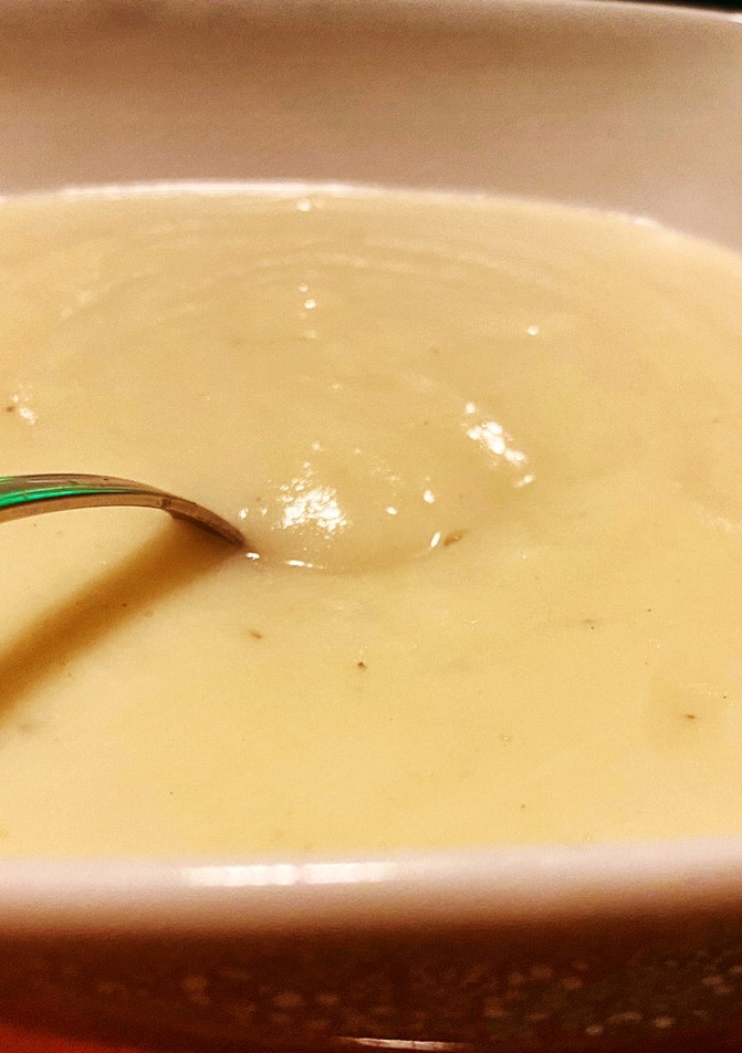 Una foto de Puré de patata y tupinambos