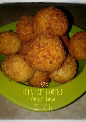 Foto resep Bola tape goreng