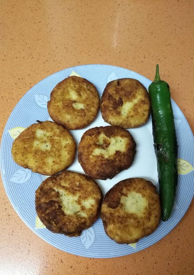 Una foto de Hamburguesas de patatas