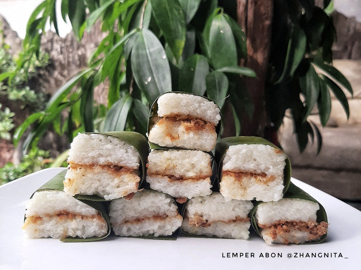 Cara Buat Lemper Abon Praktis Simpel