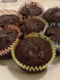 Áfonyás csokis muffin
